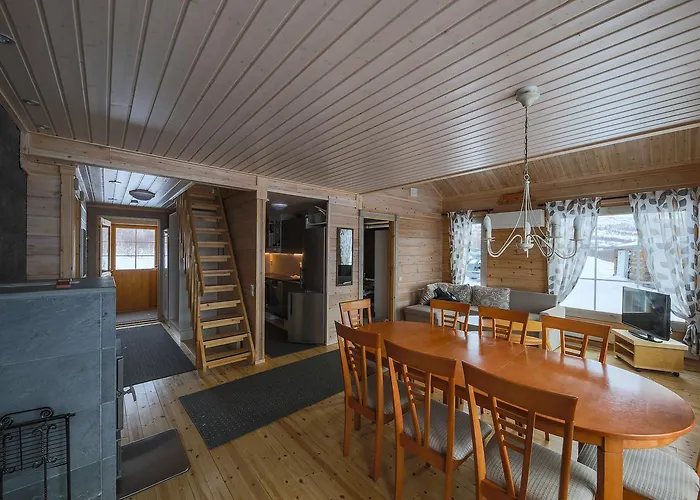 Arctic Aurora Borealis 샬레 Nuorgam