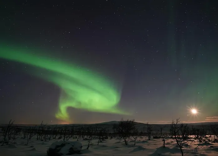 Arctic Aurora Borealis Nuorgam