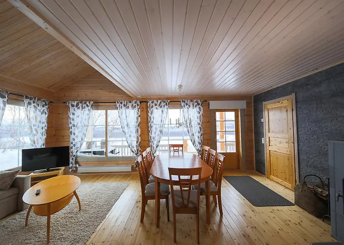 Arctic Aurora Borealis Chalet Nuorgam